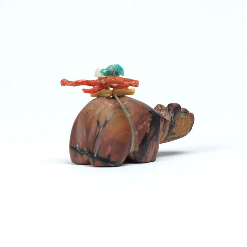 Daryl Shack: Indian Paint Stone, Bear with Bundle