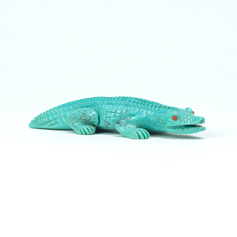 Wilfred Cheama: Turquoise, Alligator