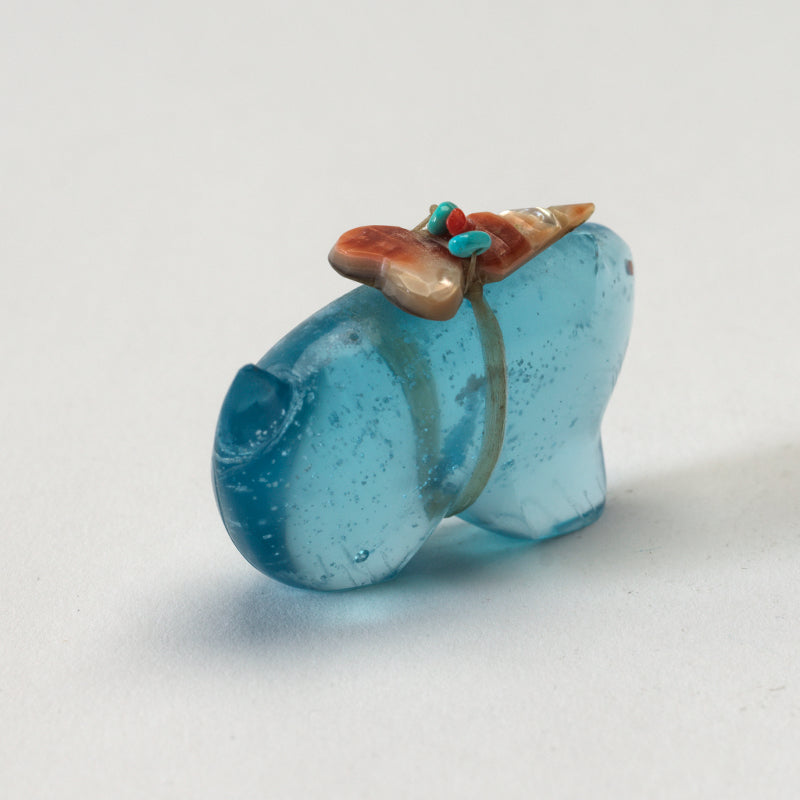 Leland Boone & Daphne Quam: Blue Glass, Bobcat