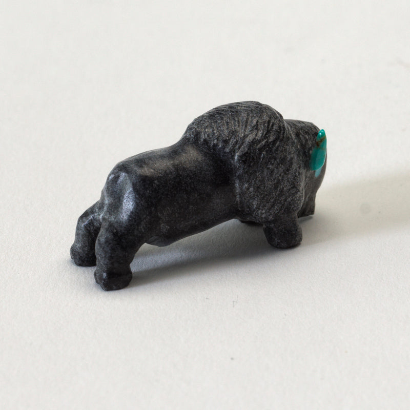 Raybert Kanteena: Picasso Marble, Buffalo with Turquoise Horns