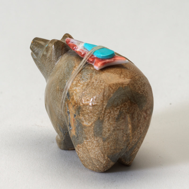 Delvin Leekya: Zuni Stone, Bear