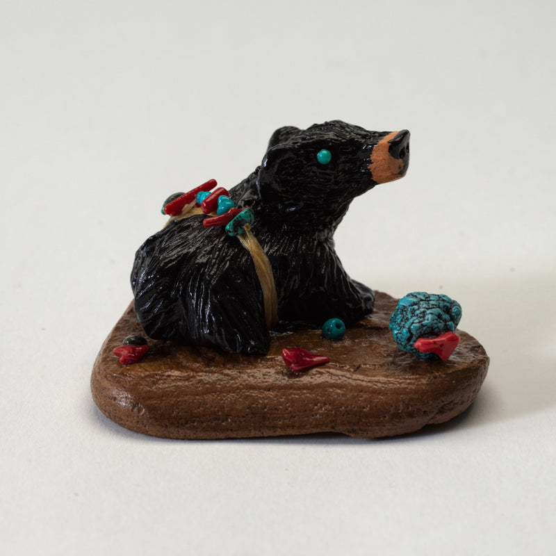 Christopher Nastacio: Natural Clay/Black Jet, Bear cub