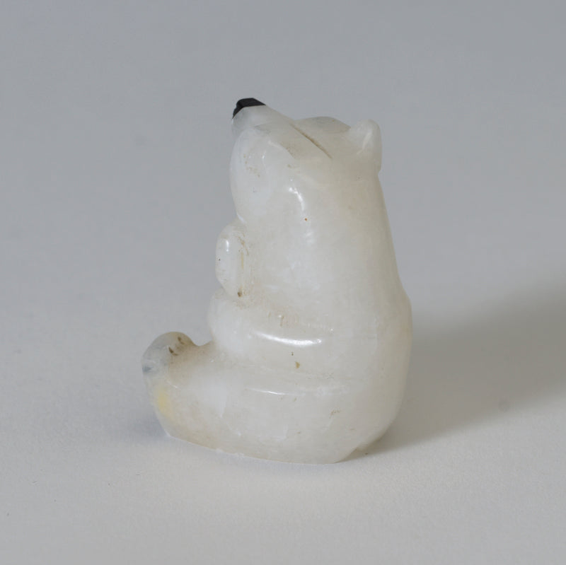 Todd Westika: Alabaster/Jet, Sitting Bear