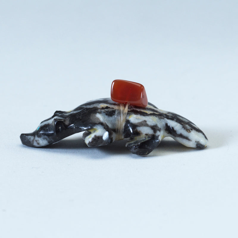 Fernando Laiwekate: Zebra Jasper, Badger with Bundle