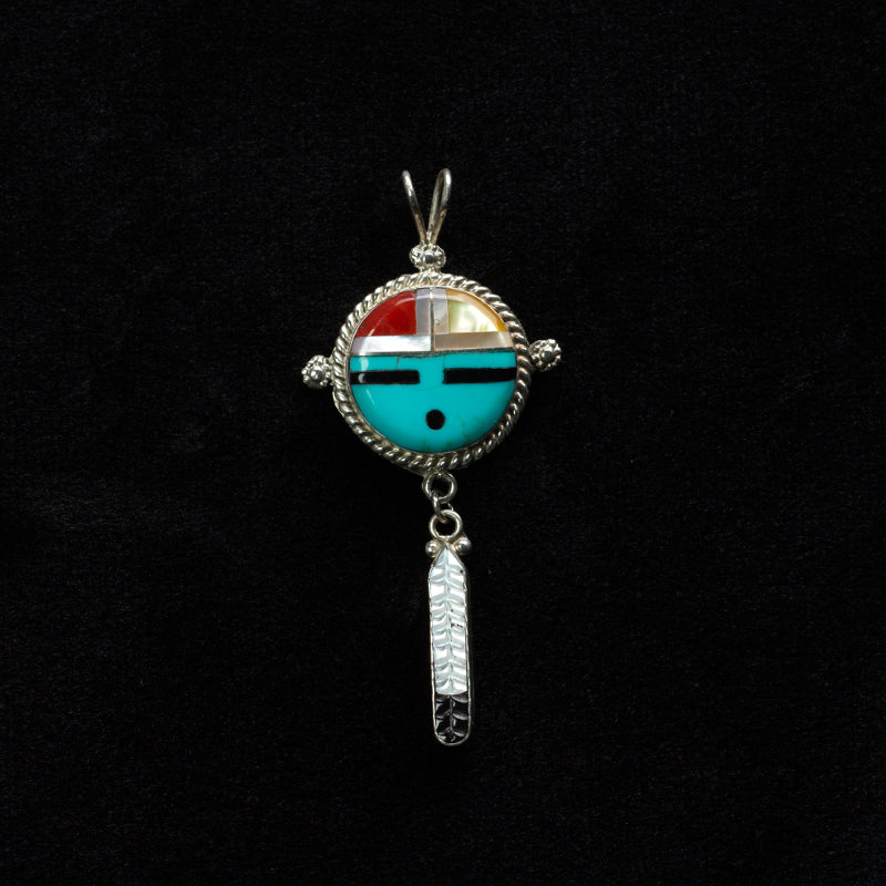 Arlen Quetawki Jr: Sunface, Pendant