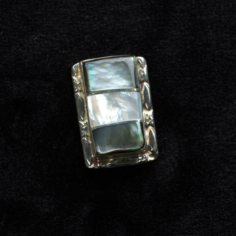 Vernal Kallestewa: Black Lip Shell/ Mother Of Pearl, Pendant