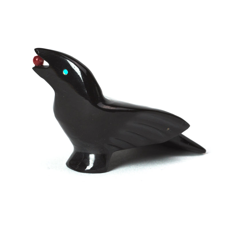 Calvert Bowannie: Black Marble, Raven