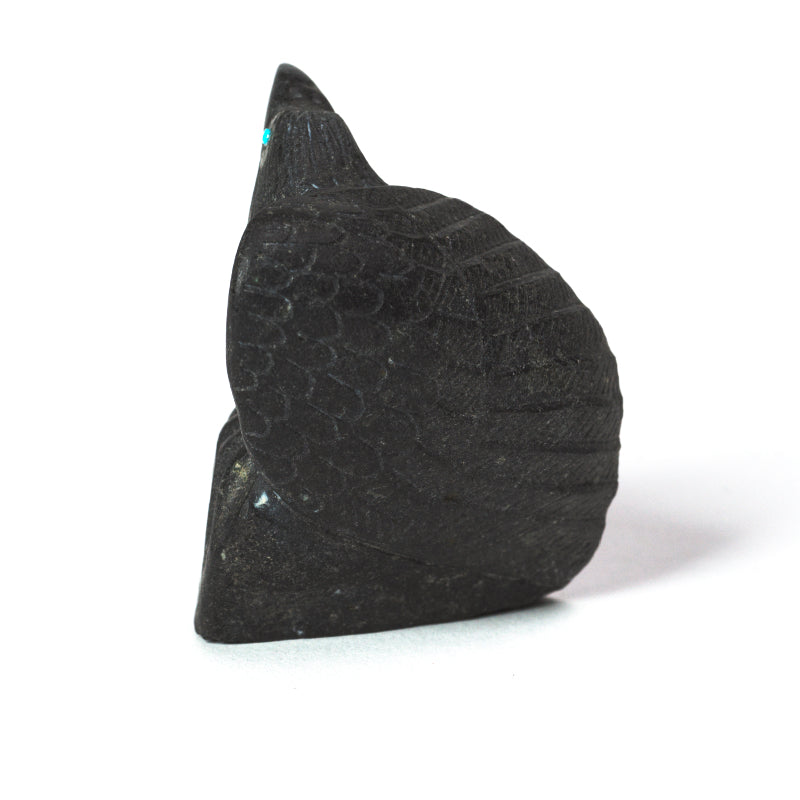 Derrick Kaamasee: Black Marble, Raven