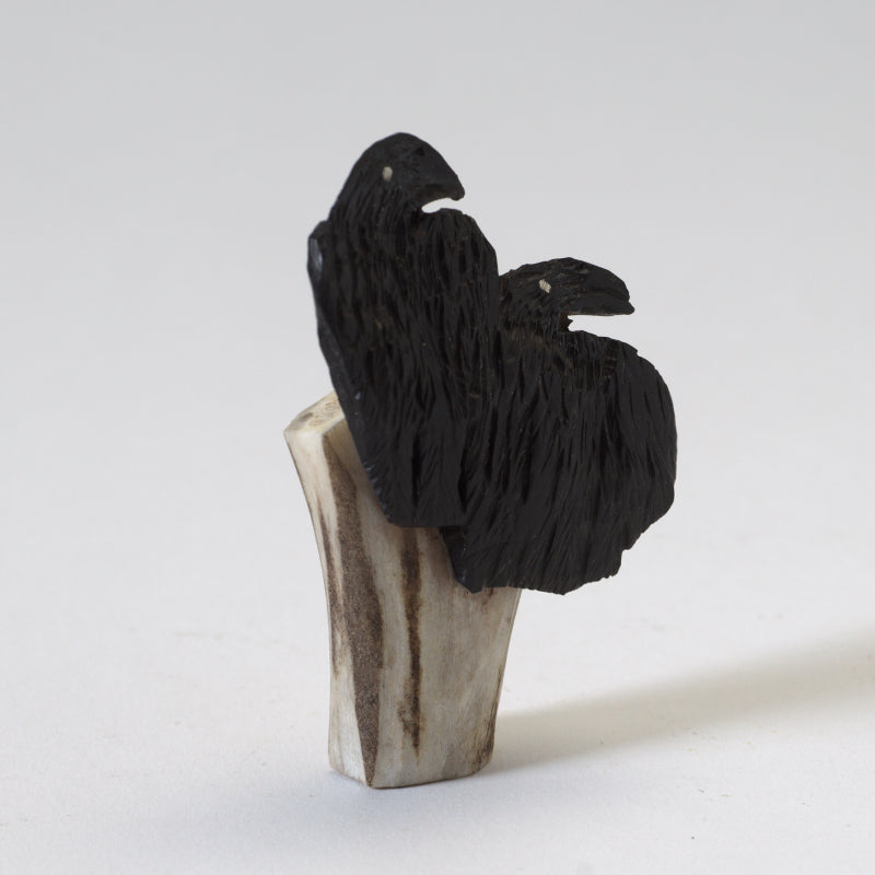 Rochelle Quam: Jet/Antler, Double Ravens