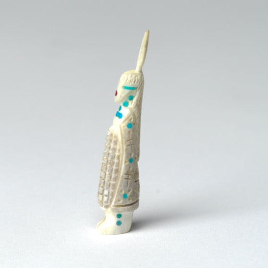 Michael Laweka: Antler, Corn Maiden with feather