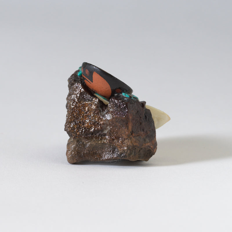 Christopher Nastacio: Mother of Pearl, Fish on Iron Ore Base