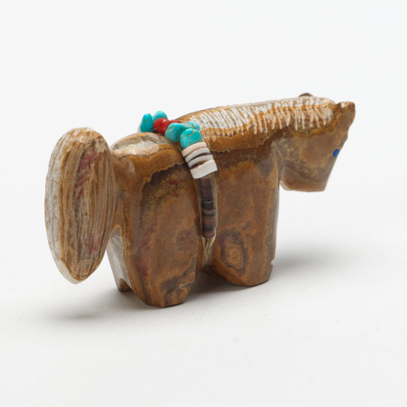 Benina Kallestewa: Onyx, Horse with bundle