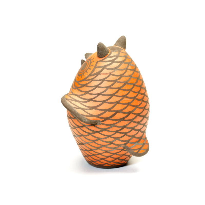 Carlos Laate: Clay Pottery, Owl