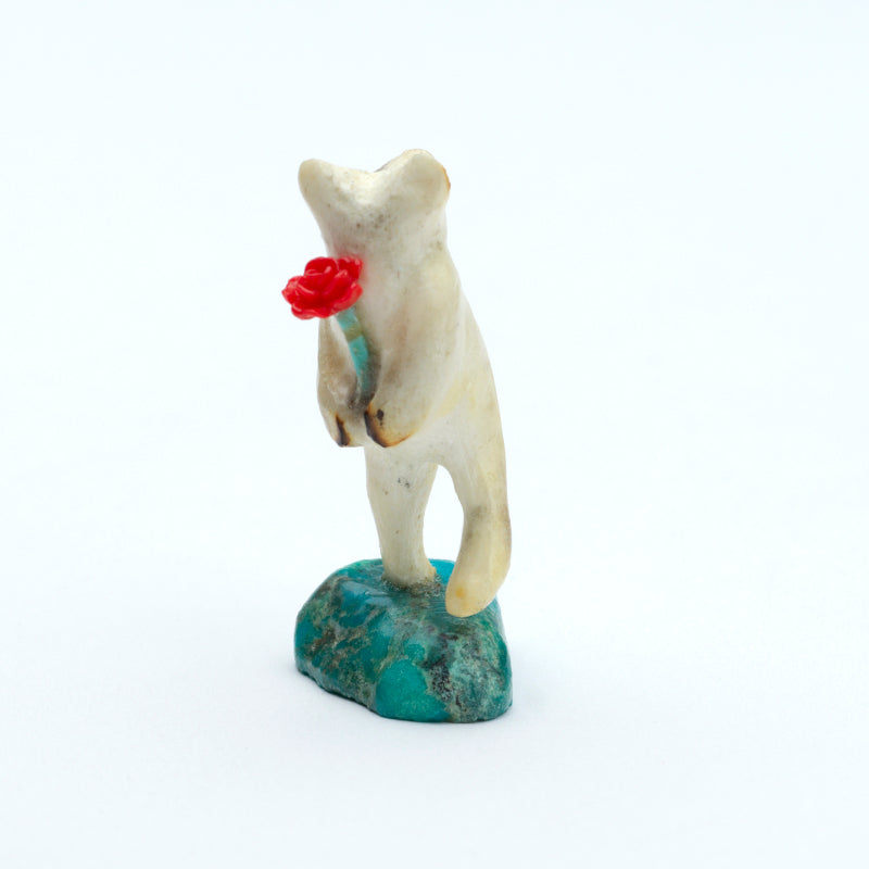 Ruben Najera: Antler, Bowtie Bear with Roses