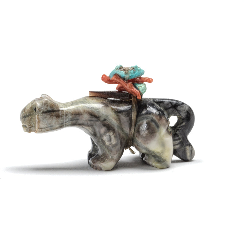 Daryl Shack: Picasso Marble with Jet eyes, Mountain Lion