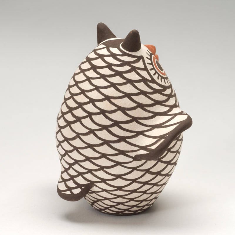 Carlos Laate: Natural Clay Pottery, Owl