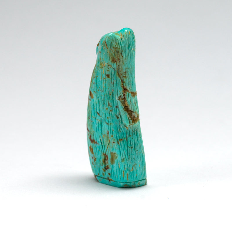 Faye Quandelacy (d): Turquoise, Standing Bear With Maiden