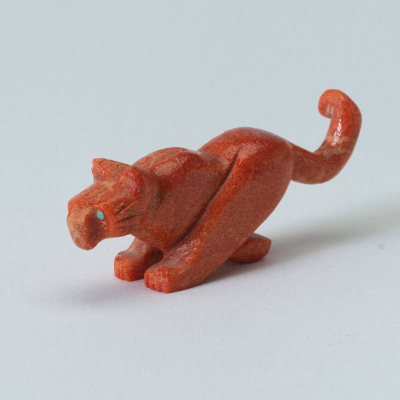 Ernie Mackel: Coral, Running Mountain Lion