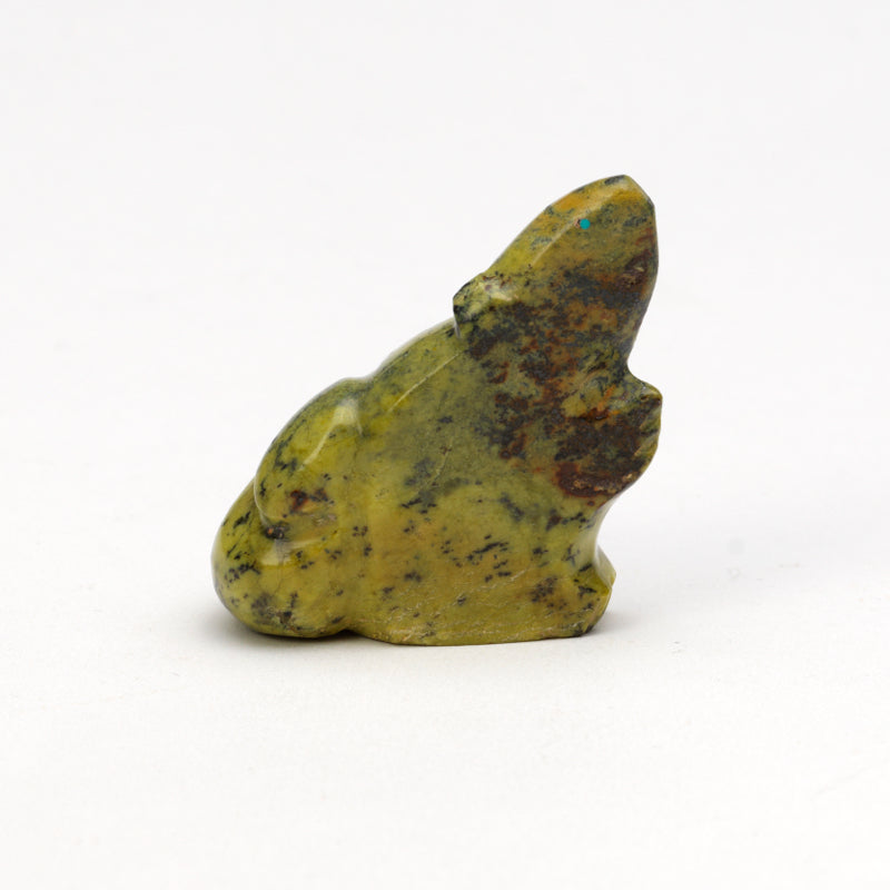 Abby Panteah: Serpentine, Squirrel with Turquoise heart line