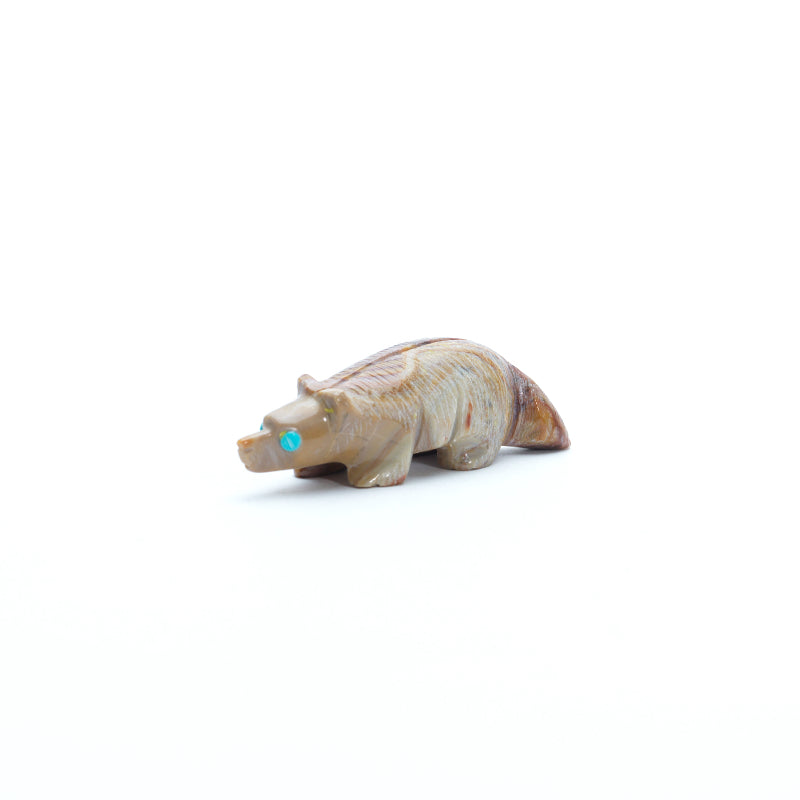 Ronnie Lunasee: Wavy Dolomite, Badger