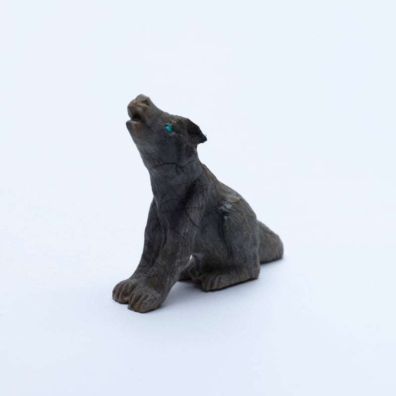 Herbert Him Jr: Picasso Marble, Howling Wolf