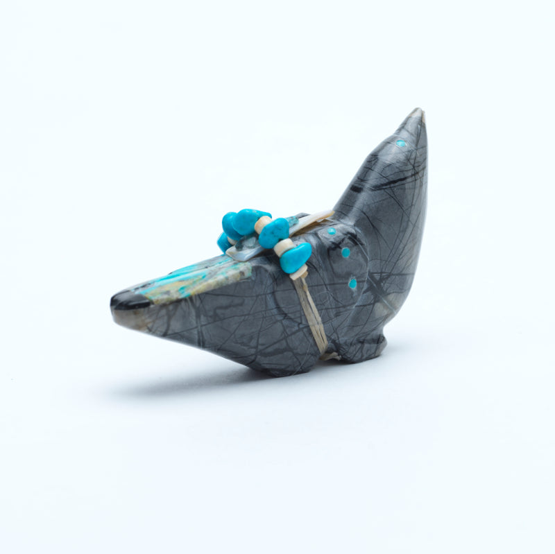Delvin Leekya: Picasso, Eagle w/Bundle & inlayed Tail