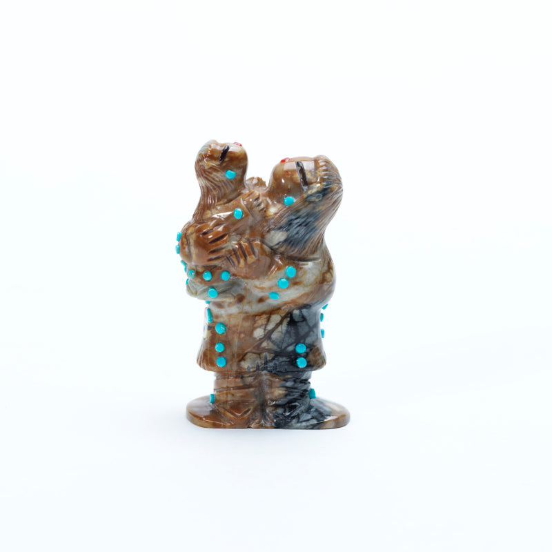 Randy Lucio: Picasso Marble, Lady and baby