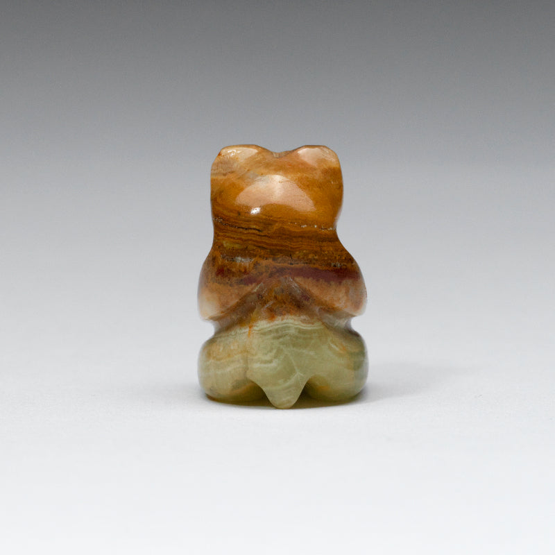 Rosella Lunasee & Loubert Soseeah: Honey onyx, Sitting Bear