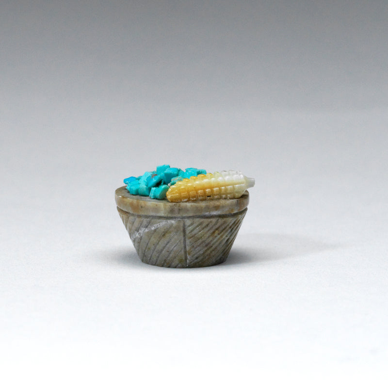 Randy Lucio: Picasso Marble, Miniature Grinding Bowl