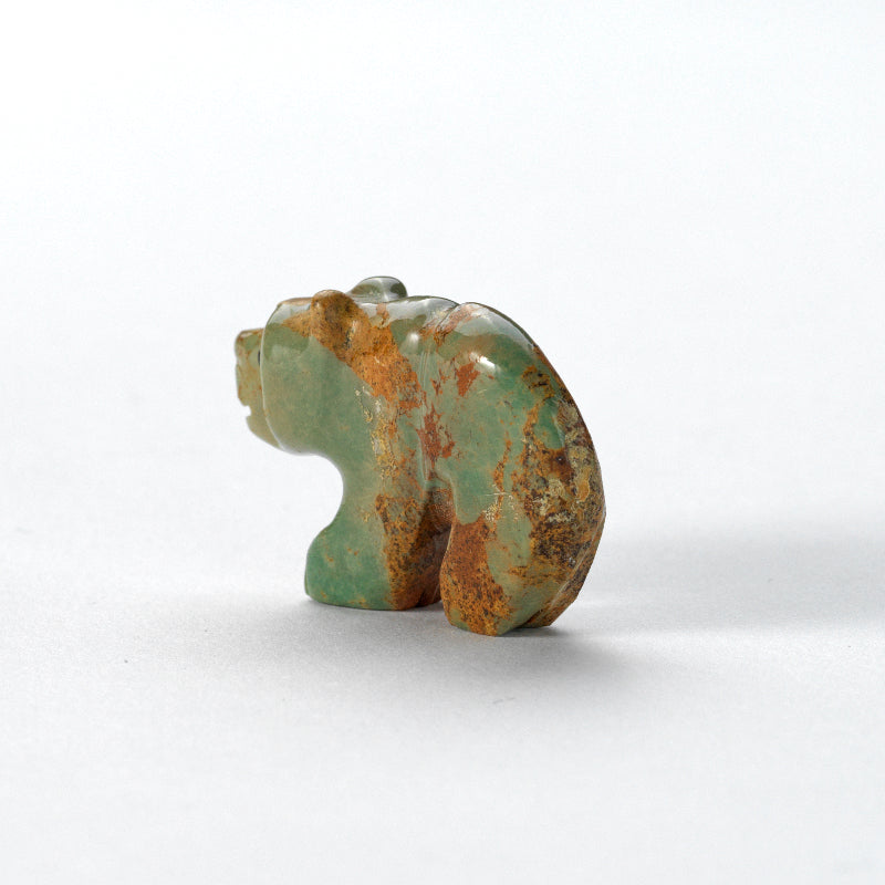 Reynold Lunasee: Turquoise, Green Bear