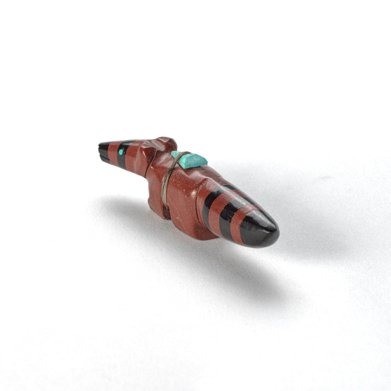 Fitz Kiyite: Black Jet, Pipestone & Striped Raccoon