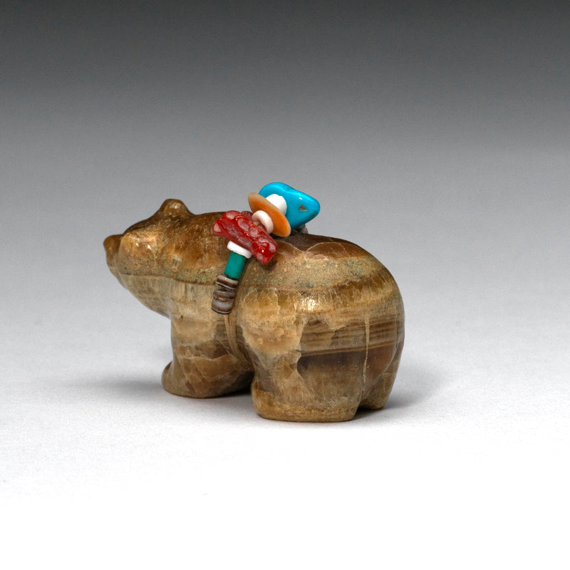 Fred Bowannie: Honey onyx, Bear