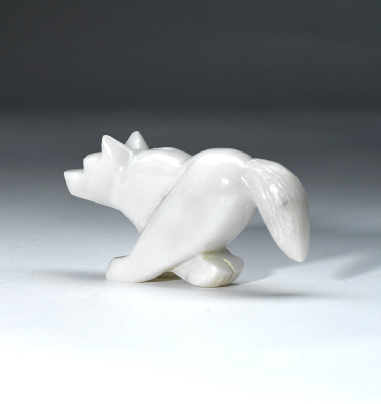 Ernie Mackel: Alabaster, Running Wolf