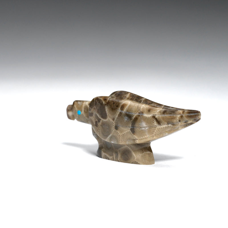 Prudencia Quam & Vernon Lunasee: Petoskey Stone, Unique Eagle