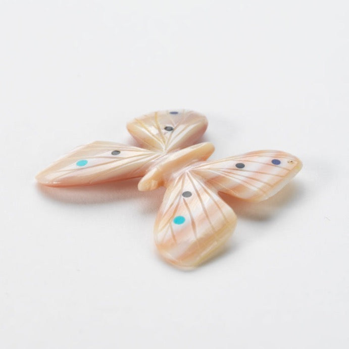 Tammy Deysee: Pink Mussel Shell, Butterfly