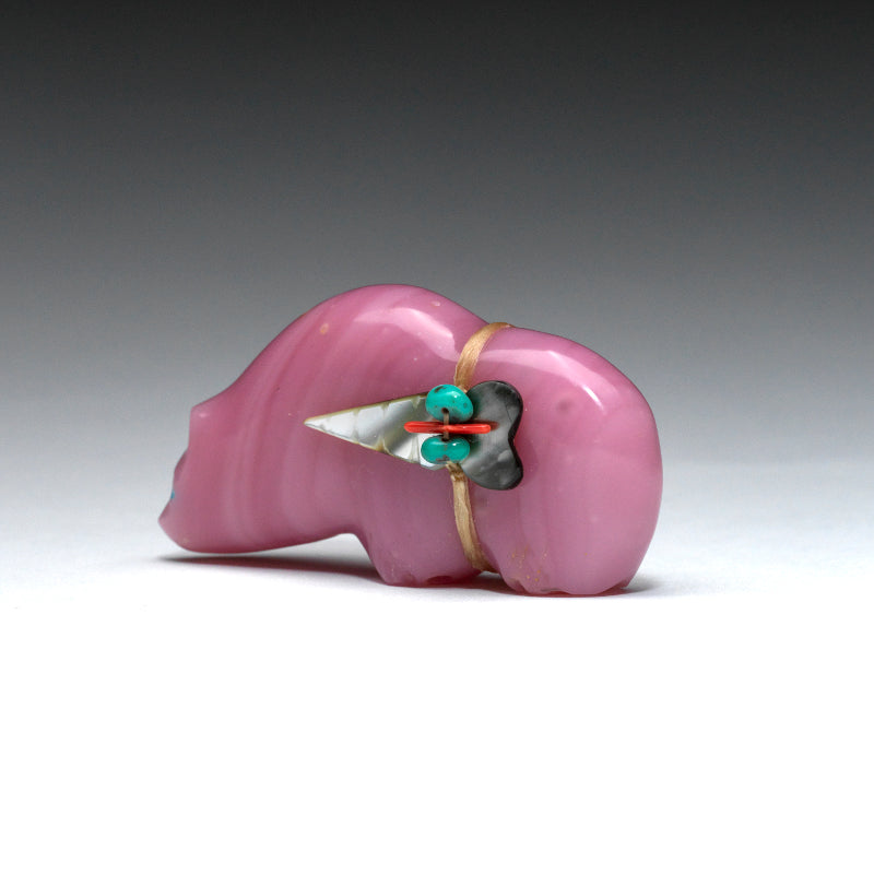 Leland Boone & Daphne Quam: Glass, Pink Bear