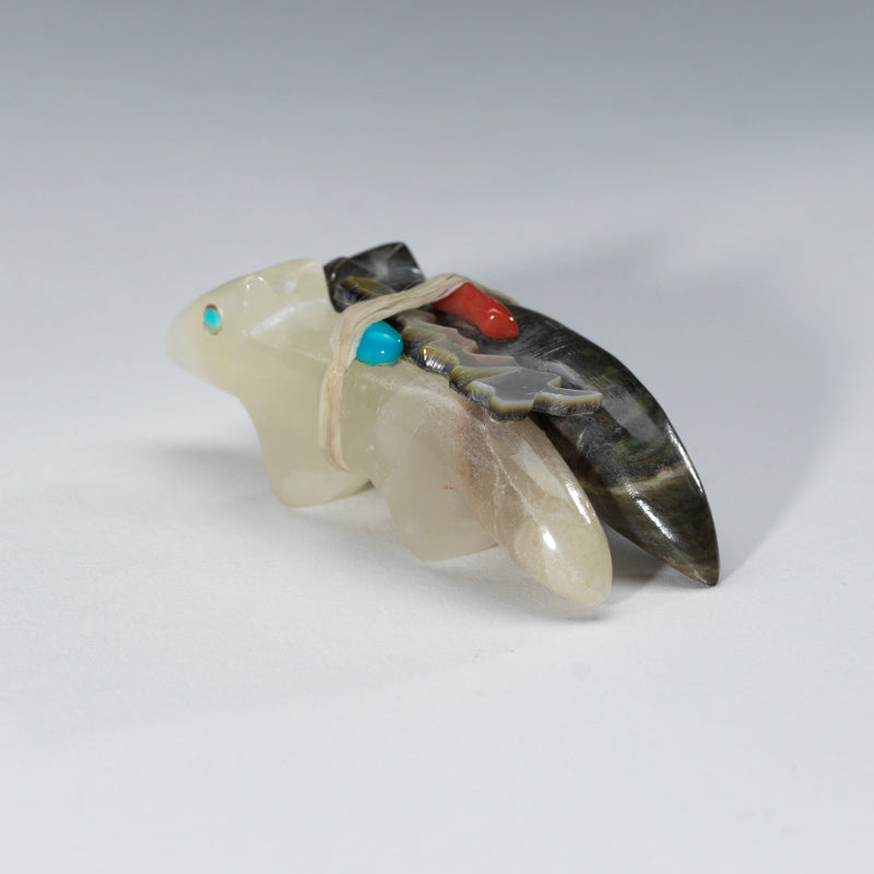 Jessie LeBouef: Serpentine & Quartz, Pair of Coyotes