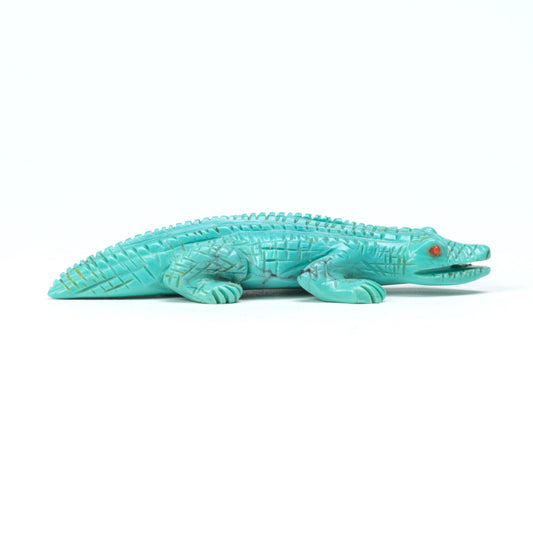 Wilfred Cheama: Turquoise, Alligator