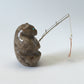 Christopher Gchachu: Petoskey, Standing Bear with Fishing pole