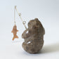 Christopher Gchachu: Petoskey, Standing Bear with Fishing pole