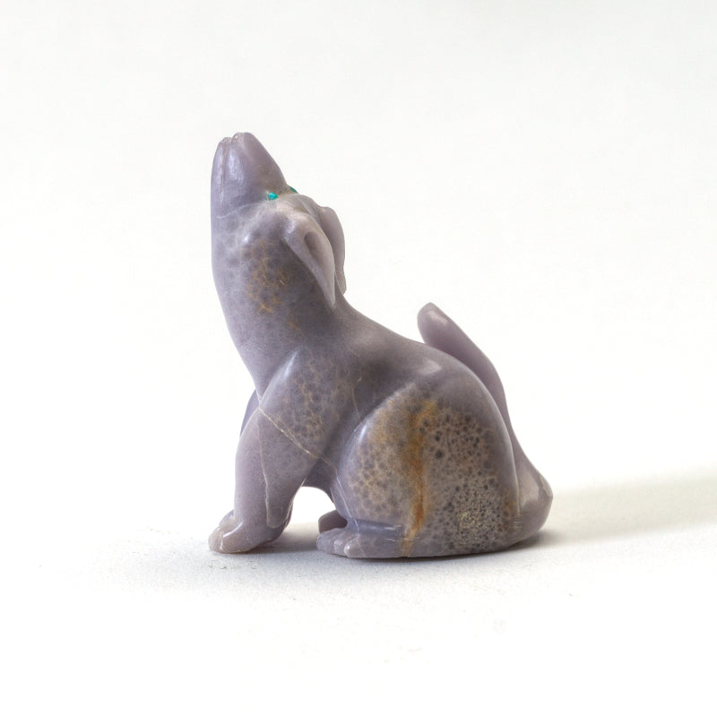 Ron Laahty (d): Young Fluorite, Dog