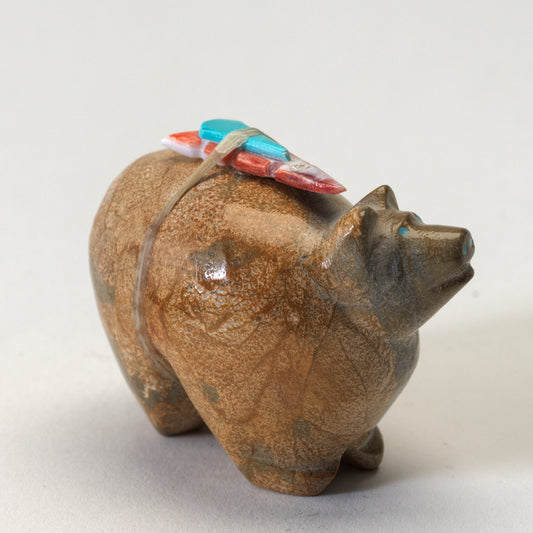 Delvin Leekya: Zuni Stone, Bear