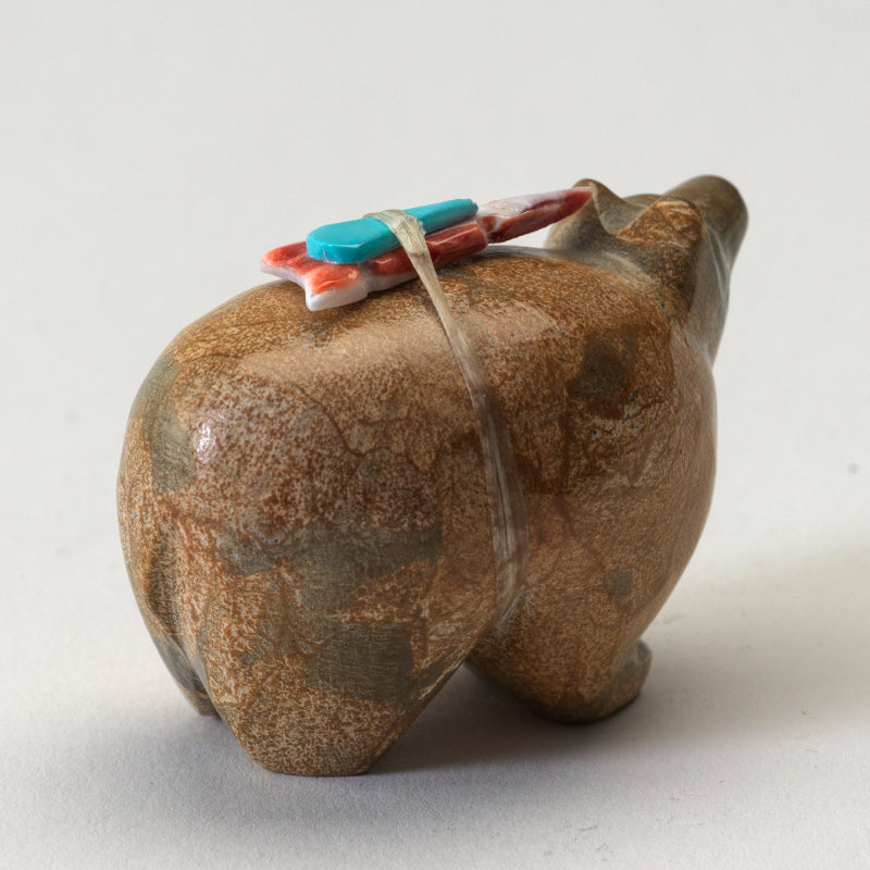Delvin Leekya: Zuni Stone, Bear