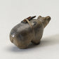 Delvin Leekya: Zuni Travertine, Bear