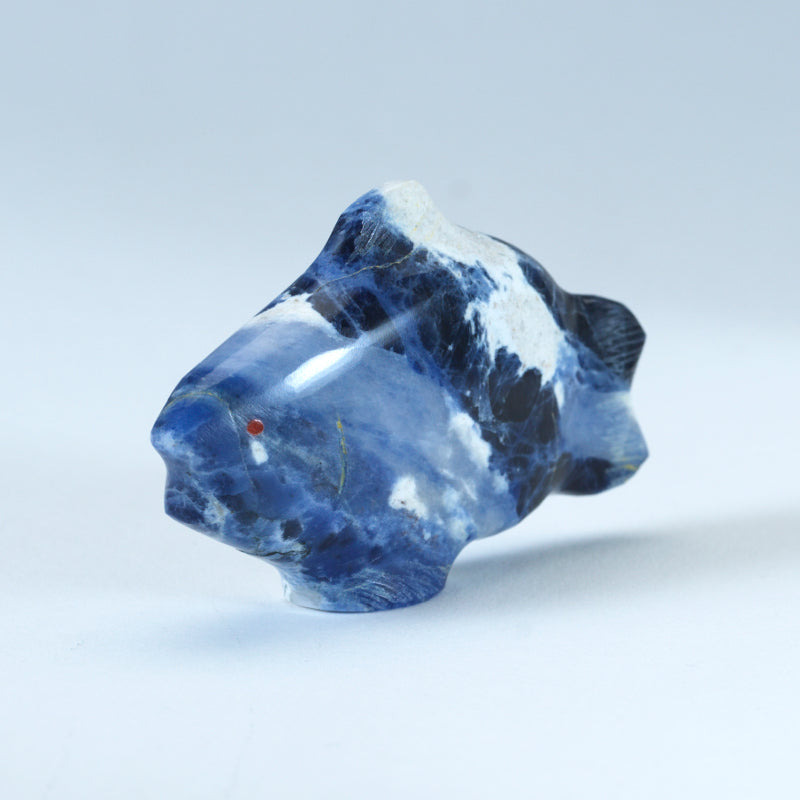 Leland Boone & Daphne Quam: Sodalite, Fish