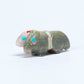 Lorandina Sheshe: Serpentine & Pink Quartz, Old Style (Traditional) Coyotes