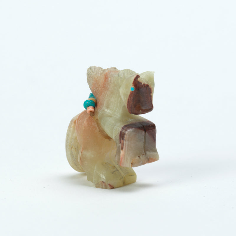 Douglas Martza: Green Onyx, Rearing Horse