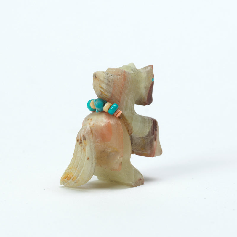 Douglas Martza: Green Onyx, Rearing Horse