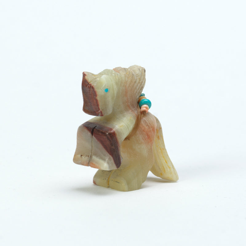 Douglas Martza: Green Onyx, Rearing Horse