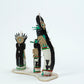 Carl Etsate: Recycled Material, Trio Shalako Kachina